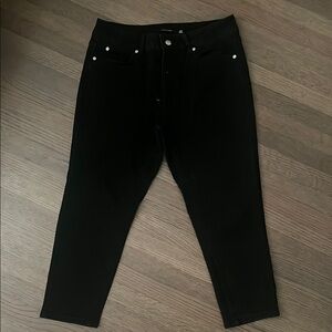 Tahari Emily mid rise Black Women's Jeans